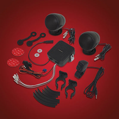 BIG BIKE PARTS SOUND SYSTEM (BLACK) 13-250BK