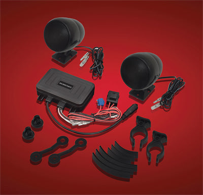 BIG BIKE PARTS BLUETOOTH SOUND SYSTEM (BLACK) 13-252BTBK