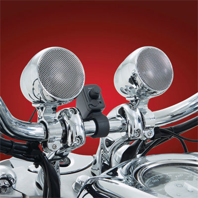 BIG BIKE PARTS BLUETOOTH SOUND SYSTEM (CHROME) 13-252BT