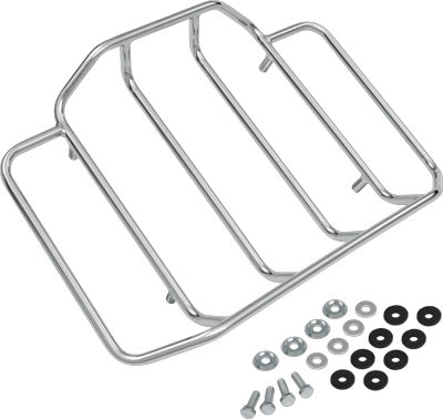 BIG BIKE PARTS TOUR-PAK LUGGAGE RACK (CHROME) PART# 91-306