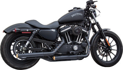 FIREBRAND RIP-ROD SLIP-ONS EXHAUST BLACK 11-1010