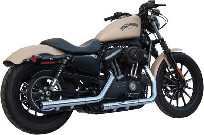 FIREBRAND RIP-ROD SLIP-ONS EXHAUST CHROME 11-1009