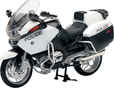 NEW-RAY DIE-CAST REPLICA BMW R1200 RT-P US POLICE BIKE PART# 43153