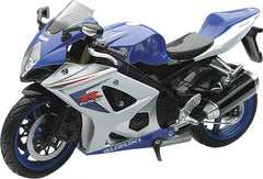 NEW-RAY DIE-CAST REPLICA GSX-R1000 08 BLU SUZ 1:12 PART# 57003A