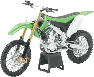 NEW-RAY DIE-CAST REPLICA KAWASAKI KX450F 2012 1:12 PART# 57483