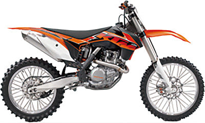 NEW-RAY DIE-CAST REPLICA KTM 450SX-F 2014 DIRT BIKE 1:6 PART# 49453