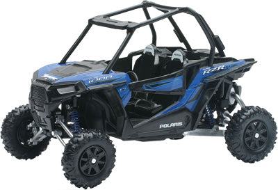 NEW-RAY DIE-CAST REPLICA POLARIS RZR XP 1000 BLUE 1:18 PART# 57593B