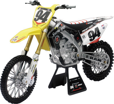 NEW-RAY DIE-CAST REPLICA RCH SUZ RMZ450 ROCZEN 1:6 PART# 49523