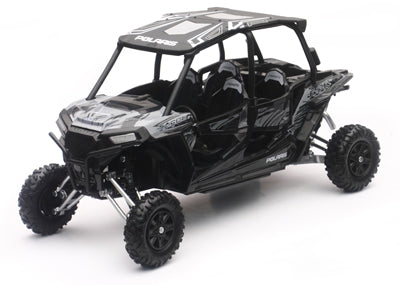 NEW-RAY NR POLARIS RZR 4 TURBO XP TITA TIUM MATTE METALLIC 57843C