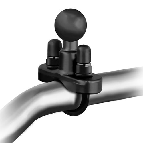 RAM MOUNT RAM RAIL BASE W/ BALL & ZINC U-BOLT RAM-B-231Z