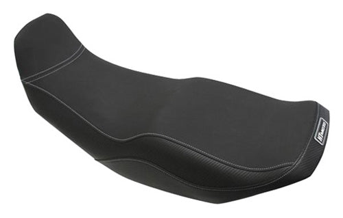 HYDRO TURF HT MOTO SEAT COVER BLACK CARBON GREY STITCH SB-BMW06