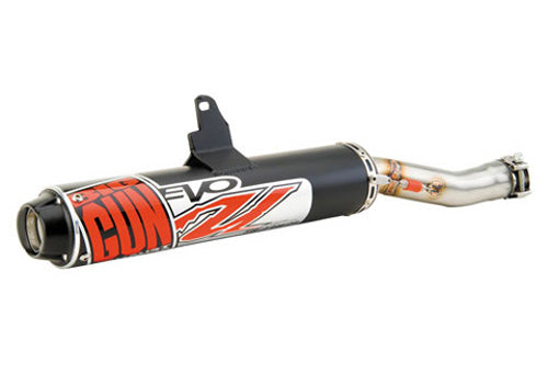 BIGGUN EXHAUST BIG GUN - EVO UTILITY SERIES -EXHAUST HONDA SLIP ON 12-1432