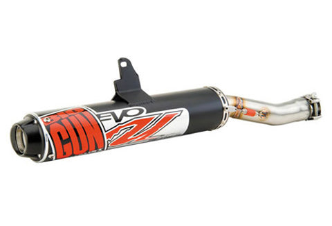 BIGGUN EXHAUST BIG GUN - EVO UTILITY SERIES -EXHAUST HONDA SLIP ON 12-1432