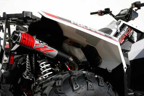 BIGGUN EXHAUST BIG GUN - EVO UTILITY SERIES - EXHAUST POLARIS SLIP ON 12-Dec
