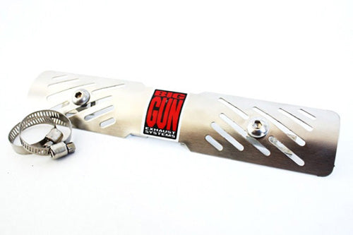 BIGGUN EXHAUST UNIVERSAL MINI HEAT SHIELD W/ HARDWARE 40-H01