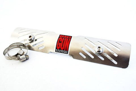 BIGGUN EXHAUST UNIVERSAL MINI HEAT SHIELD W/ HARDWARE 40-H01