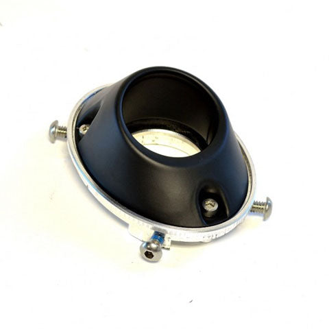 BIGGUN EXHAUST BIG GUN EVO UTILITY TURNDOWN END CAP ASSEMBLY - BLACK 41-E0003