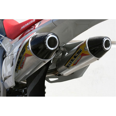 BILL'S PIPES SA-4 SERIES DUAL SLIP ON - CRF250R 41-H25014