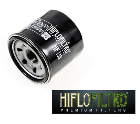 HI FLO 1989-1990 GSX-R750 K AK SUZUKI MOTORCYCLES HF138 OIL FILTER