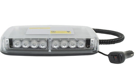 BLAZER LIGHTING LED MINI LIGHT BAR MAGNETIC BASE CLEAR LENSE C4855CAW
