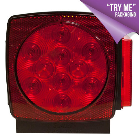 BLAZER LIGHTING LED COMBO UNDER 80" S/T/T LIGHT - PASS. SIDE C7493RTM