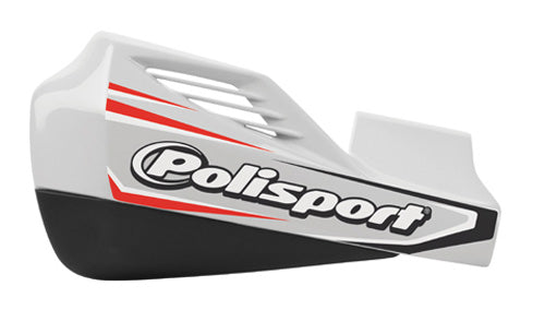 POLISPORT 8306400004 MX ROCKS HANDGUARDS WHITE