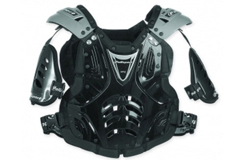 POLISPORT 8000300013 XP2 STONE SHIELD WITH ARM PROTECTORS BLACK SILVER