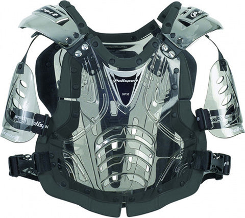 POLISPORT 8000700005 XP2 JUNIOR STONE SHIELD SMOKE BLACK CHROME