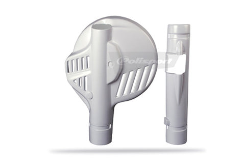 POLISPORT 8376000001 FORK DISC PROTECTOR XL WHITE