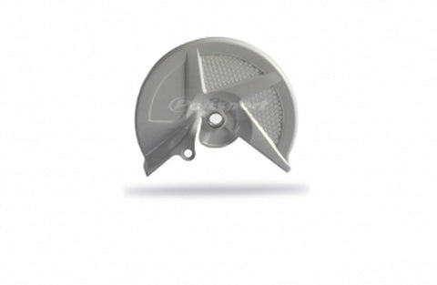 POLISPORT FRONT DISK PROTECTOR WHT CRF450R  09-10 PART# 8376300001   NEW