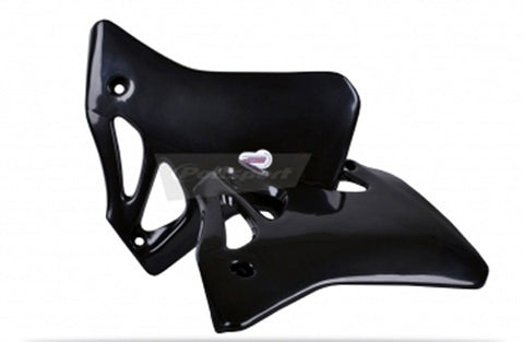 POLISPORT 8410000002 RADIATOR SCOOPS CR125R OEM COLOR BLACK