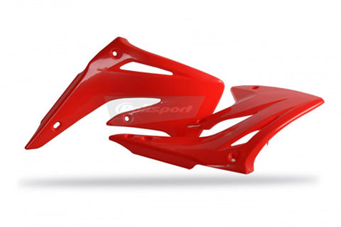 POLISPORT PR/RAD SHROUDS CR85 RED  03-07 PART# 8410600001   NEW