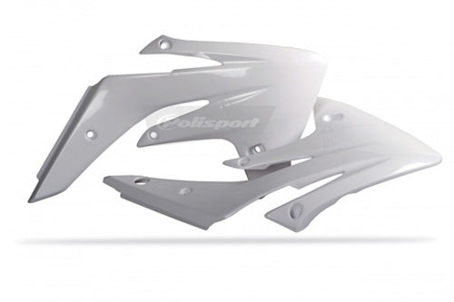 POLISPORT 8412200002 RADIATOR SCOOPS CRF150R WHITE