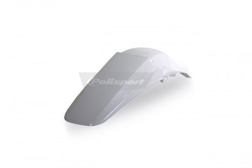 POLISPORT REAR FENDER (WHITE) PART# 8560900001   NEW