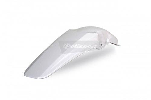 POLISPORT REAR FENDER (WHITE) PART# 8565300001   NEW