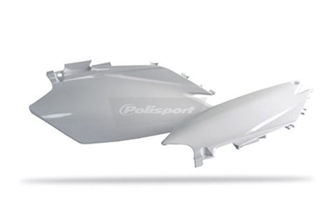 POLISPORT 2011-2012 HONDA CRF450R SIDE PANELS CRF250/450R '11-1 WHITE EURO MODEL
