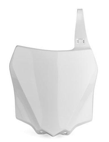 POLISPORT NUMBER PLATE WHITE KX85/100 2014-15 PART# 8662900002   NEW