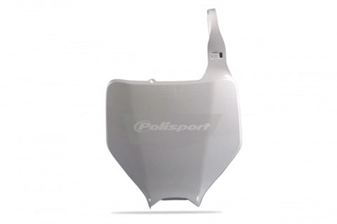 POLISPORT 2004-2008 KAWASAKI KX250F NUMBER PLATE (WHITE) 8660800002