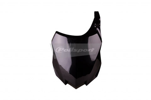 POLISPORT FRONT   PLATE KX250/450F BLK PART# 8659200003   NEW