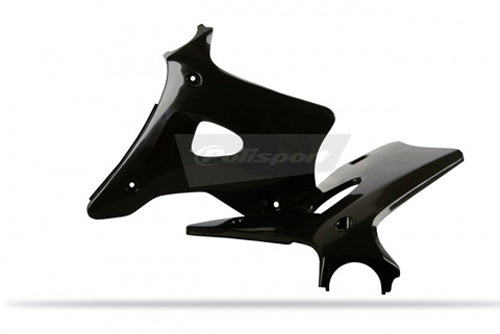 POLISPORT 8420000001 RADIATOR SCOOPS KX125 BLACK