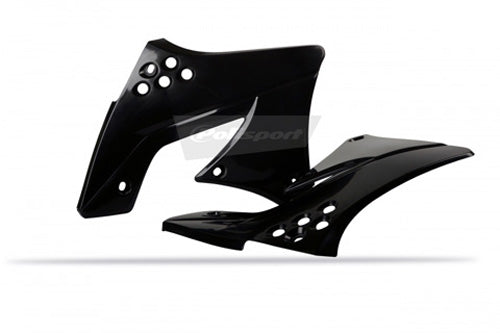 POLISPORT PR/RAD SHROUDS BLK PART# 8412800003   NEW