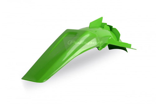 POLISPORT 1999-2002 KAWASAKI KX125 REAR FENDER (GREEN) 8595100001
