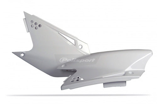 POLISPORT SIDE PANELS KAW WHT PART# 8603000001   NEW