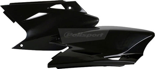 POLISPORT SIDE PANELS BLACK KX450F  12 PART# 8416100002   NEW