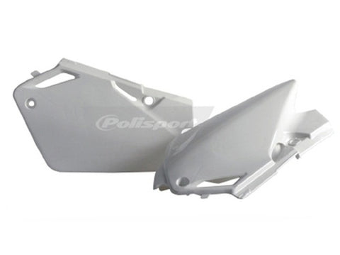 POLISPORT PR/SIDE PANELS KAW WHT PART# 8603100001   NEW