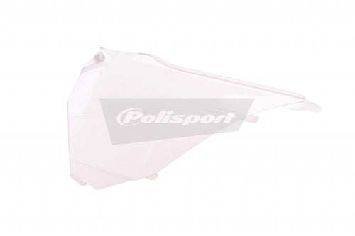 POLISPORT AIR BOX COVER EXC/EXC-F  14 KTM 125/200/250/300 WHITE PART# 8454700002