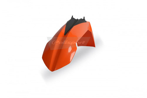 POLISPORT FRONT FENDER ORANGE KTM PART# 8568700001   NEW