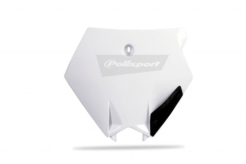 POLISPORT 8662400003 NUMBER PLATE 85 SX OEM COLOR WHITE