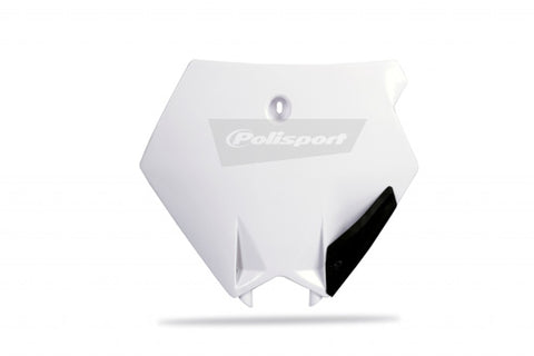POLISPORT 8662400003 NUMBER PLATE 85 SX OEM COLOR WHITE