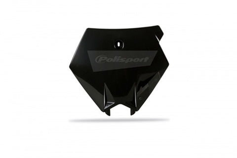 POLISPORT NUMBER PLATE KTM BLACK PART# 8660900001   NEW